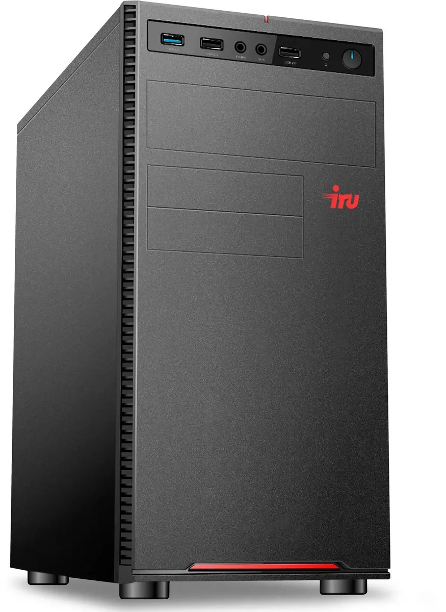 

Компьютер iRU Home 310H6SE, Intel Core i5 12400, DDR4 8ГБ, 512ГБSSD, Intel UHD Graphics, Компьютер iRU Home 310H6SE, Intel Core i5 12400, DDR4 8ГБ, 512ГБ(SSD), Intel UHD Graphics 730, Free DOS, черный [1996648]