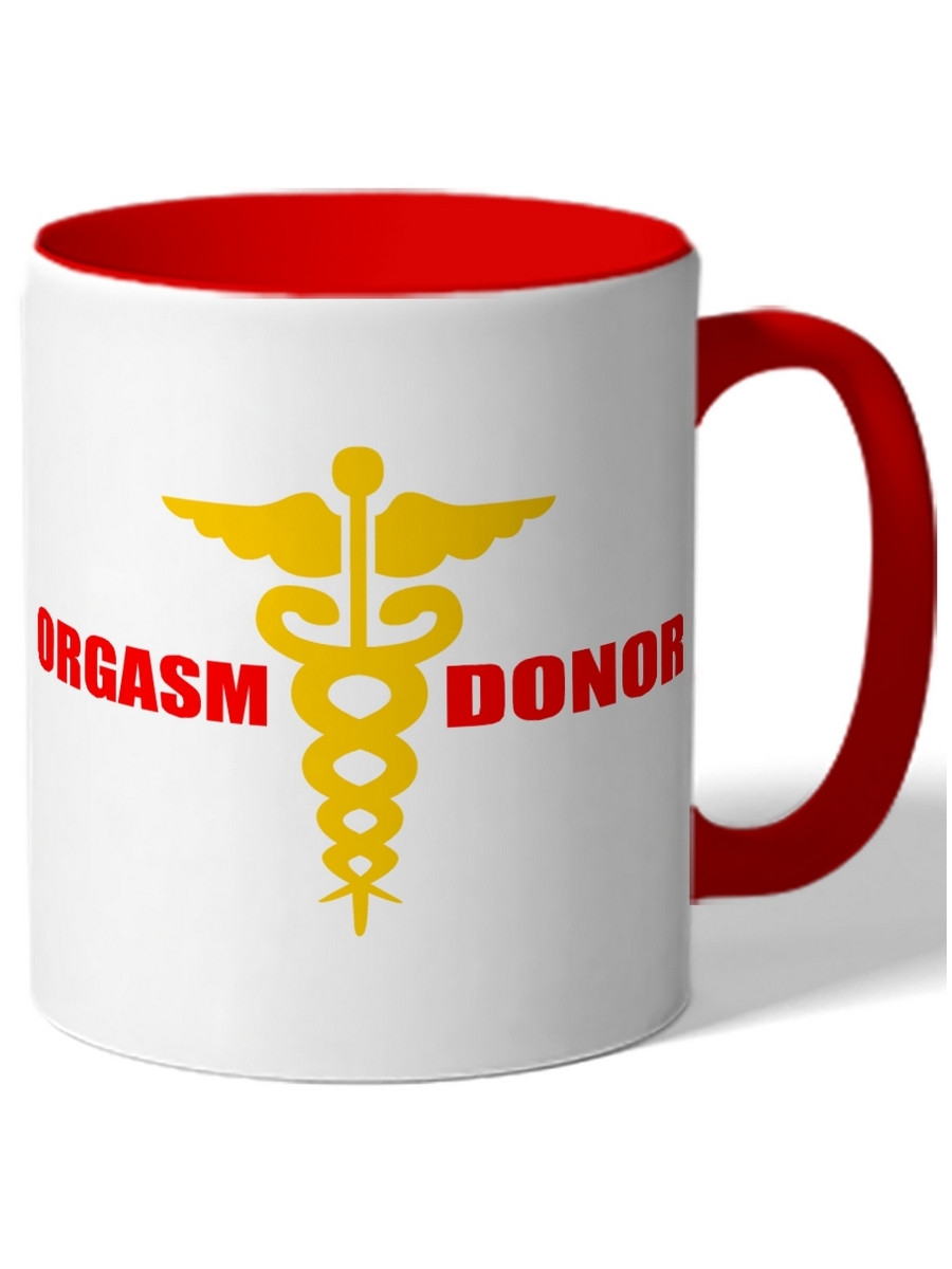 фото Кружка drabs orgasm donor, донор оргазма