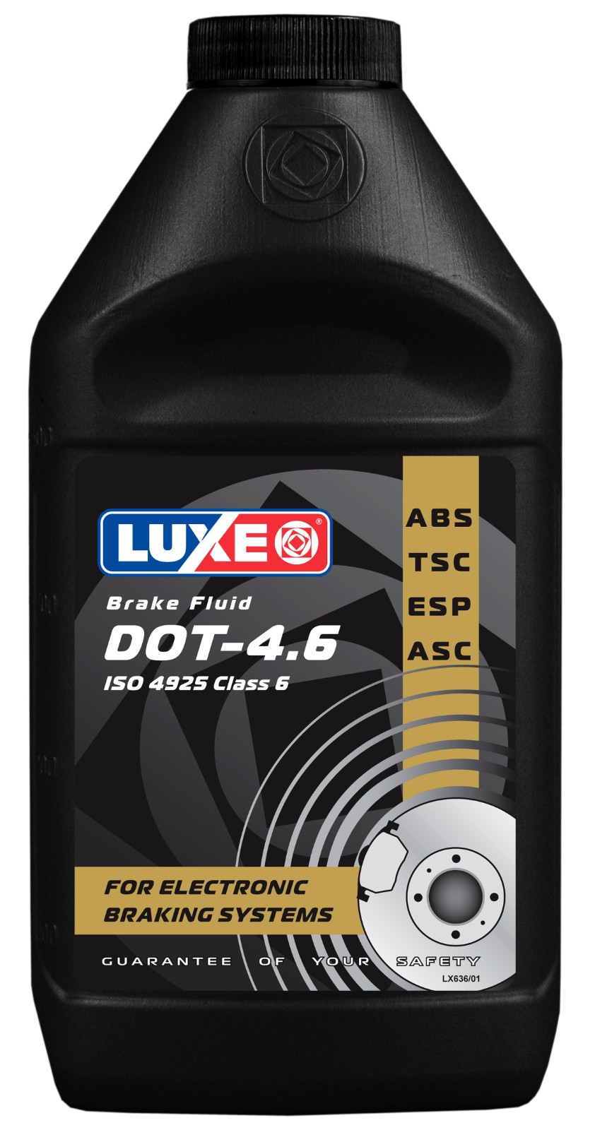 LUXЕ Тормозная жидкость DOT-4.6 455г