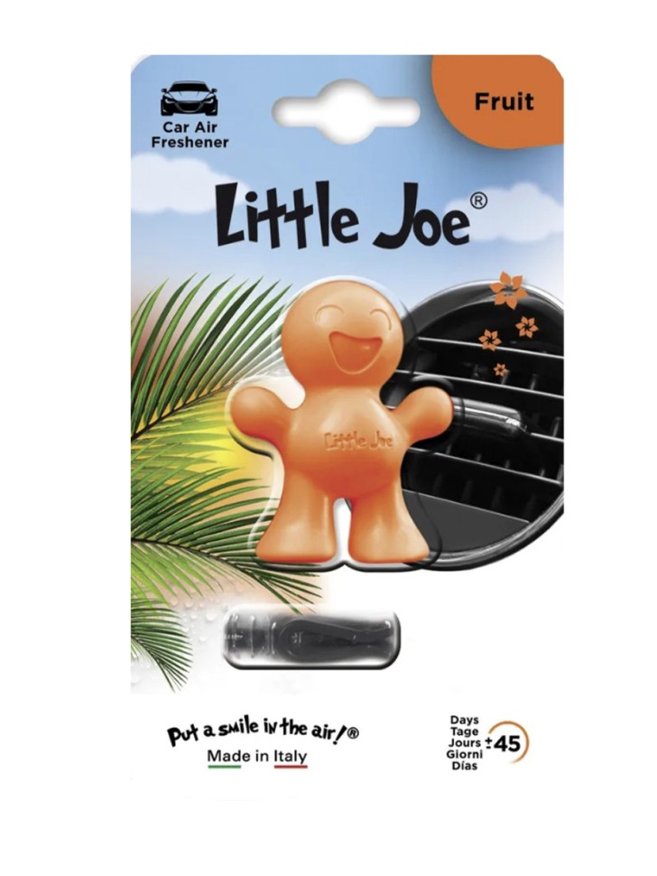 

Автомобильный ароматизатор Little Joe в дефлектор fruit (фрукт orange)