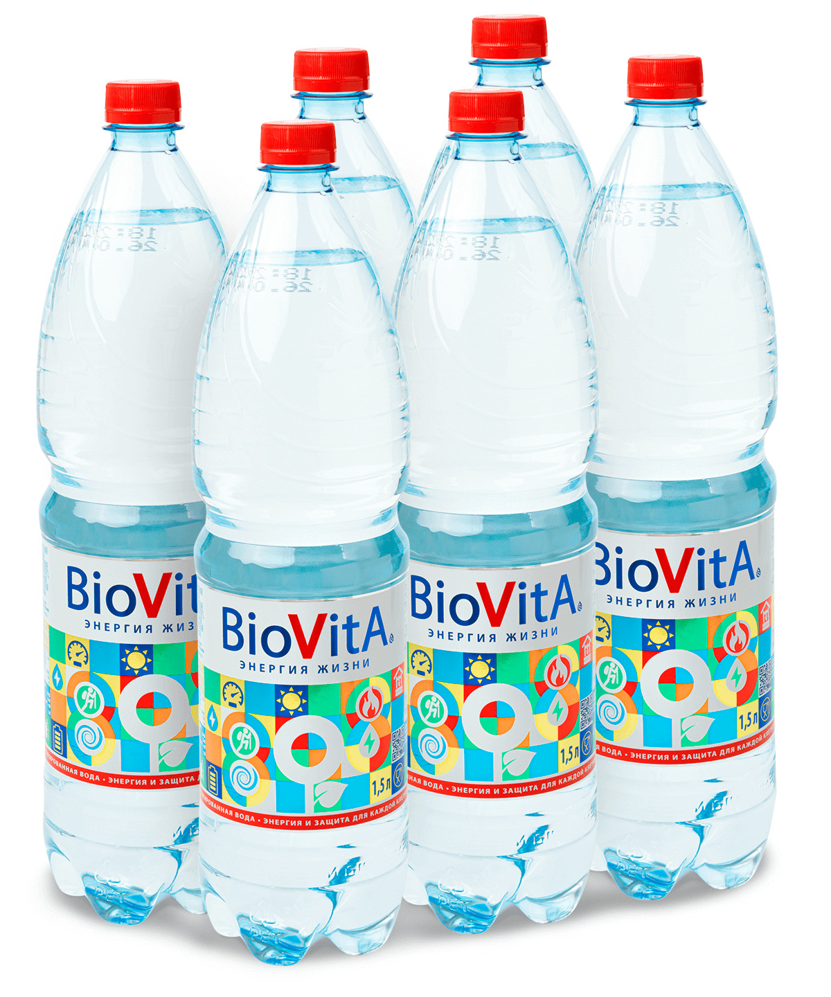 фото Питьевая структурированная вода stelmas биовита-1,5л х 6шт/biovita-1,5х6