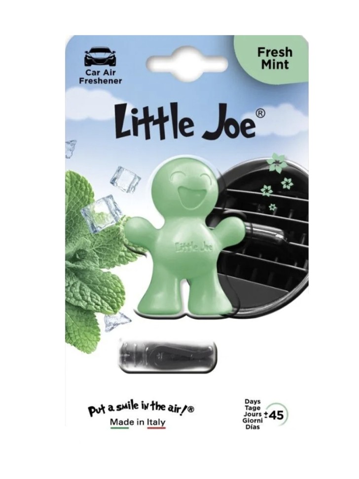 Автомобильный ароматизатор Little Joe в дефлектор fresh mint (свежая мята lime green)