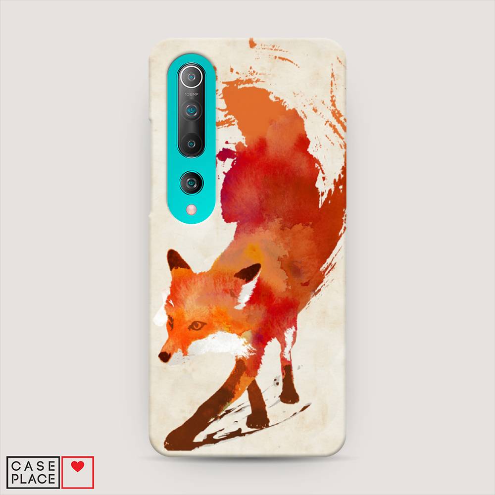 

Пластиковый чехол "Лиса" на Xiaomi Mi 10, 37520-7