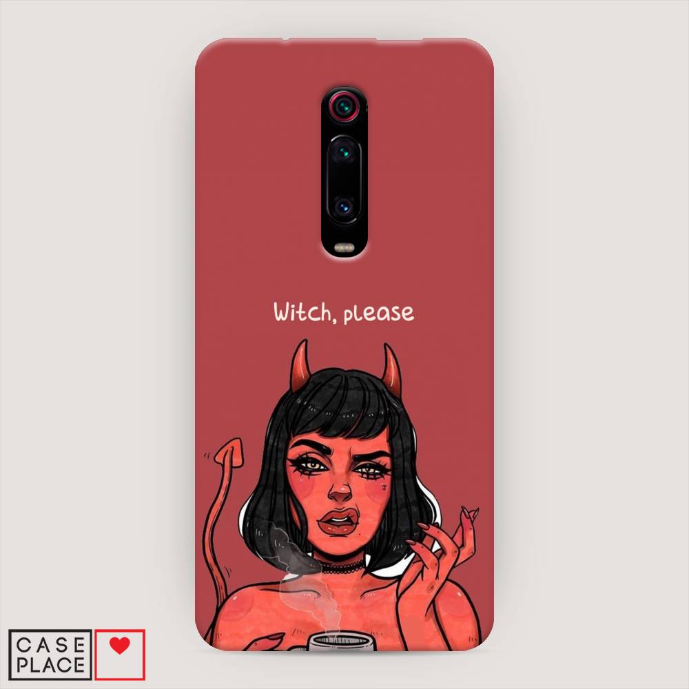 фото Пластиковый чехол "evil girl" на xiaomi redmi k20 pro awog