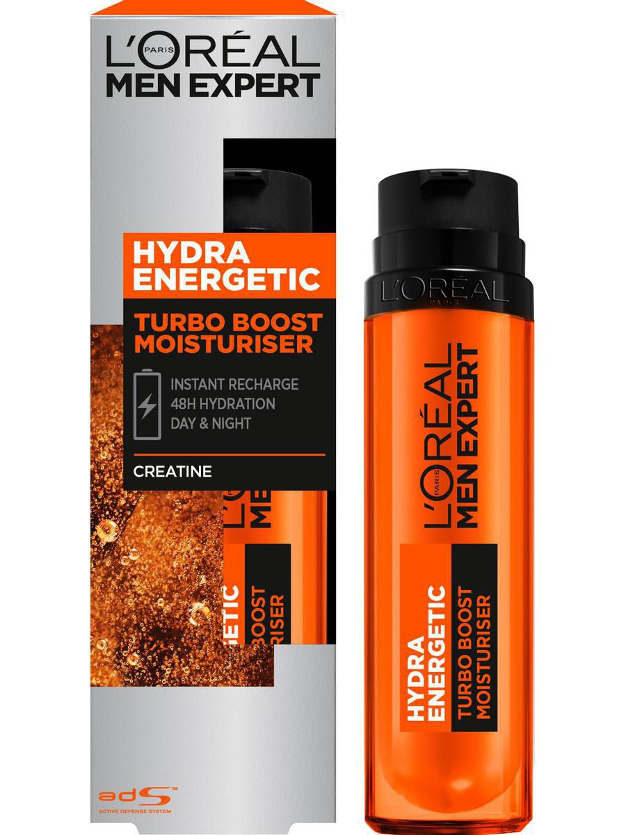 Гель для лица LOreal Paris Men Expert Hydra Energetic Turbo Boost Moisturiser, 50 мл