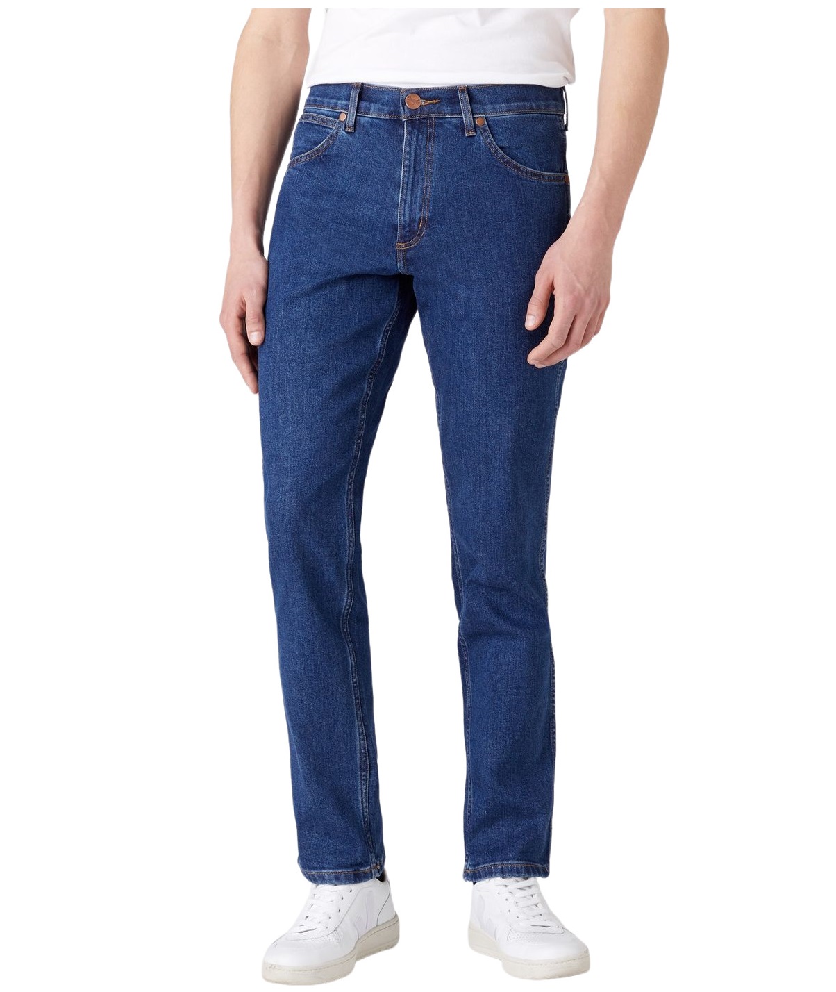 

Джинсы мужские Wrangler Men Greensboro Jeans синие 48-50, Men Greensboro Jeans