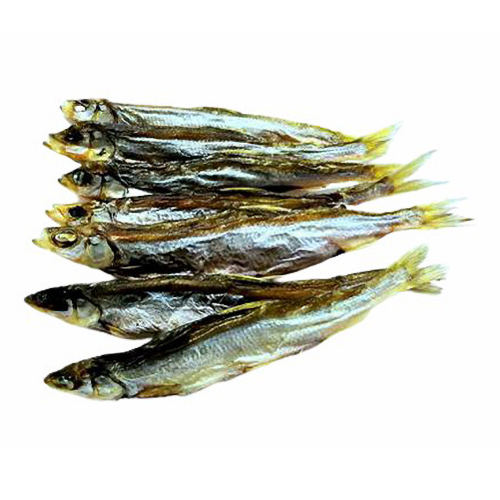 

Корюшка вяленая с головой +-500 г
