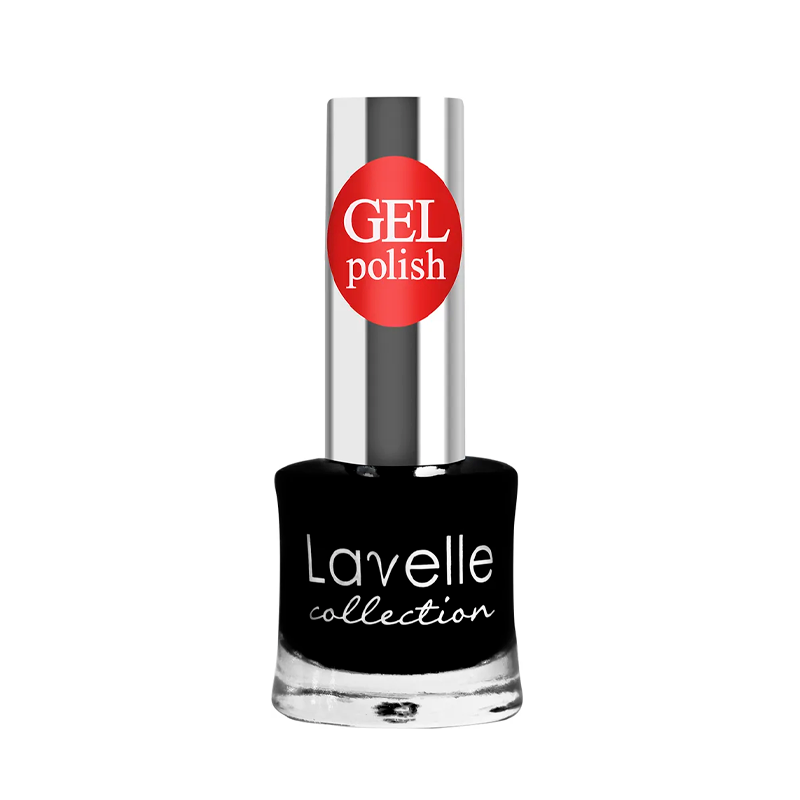 Лак для ногтей Lavelle collection Gel Polish т.40 Черный, 10 мл lavelle collection тени для век vibes of universe