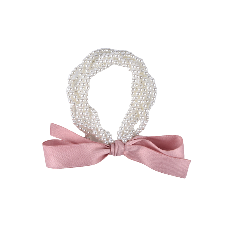

Резинка для волоc Accessories Fashion d=6.5 см 1 шт, Бежевый;розовый