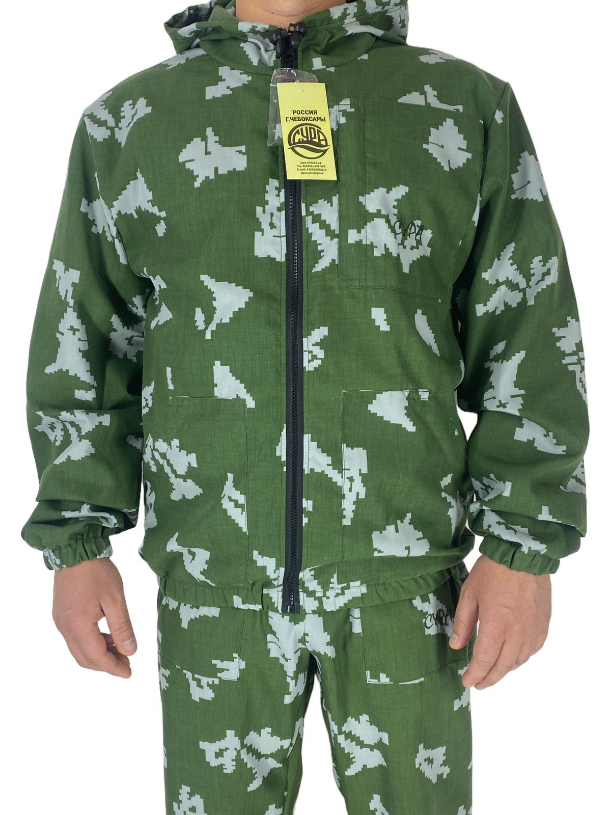 Костюм для рыбалки и охоты мужской СУРА ВОИН , цвет 5, размер 48-50 RU/ 174см.-184см.