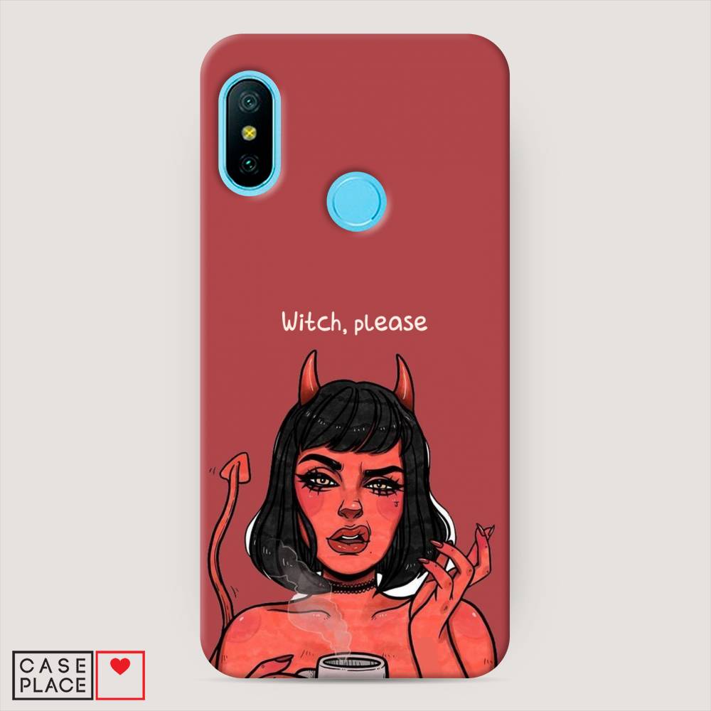 

Пластиковый чехол "Evil Girl" на Xiaomi Redmi 6 Pro, 34020-5