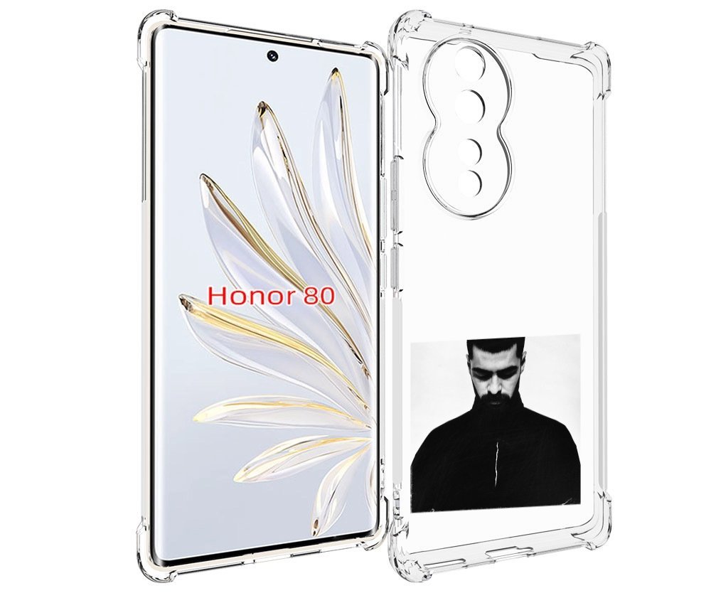

Чехол MyPads Buster Keaton Miyagi мужской для Honor 80, Прозрачный, Tocco
