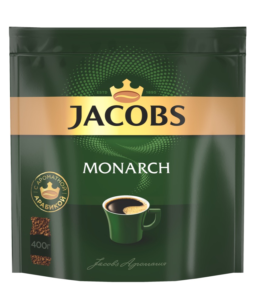 

Кофе Jacobs Monarch кофе растворимый 400 г