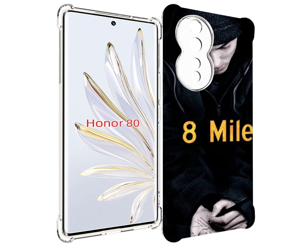 

Чехол MyPads 8 миля для Honor 80, Прозрачный, Tocco