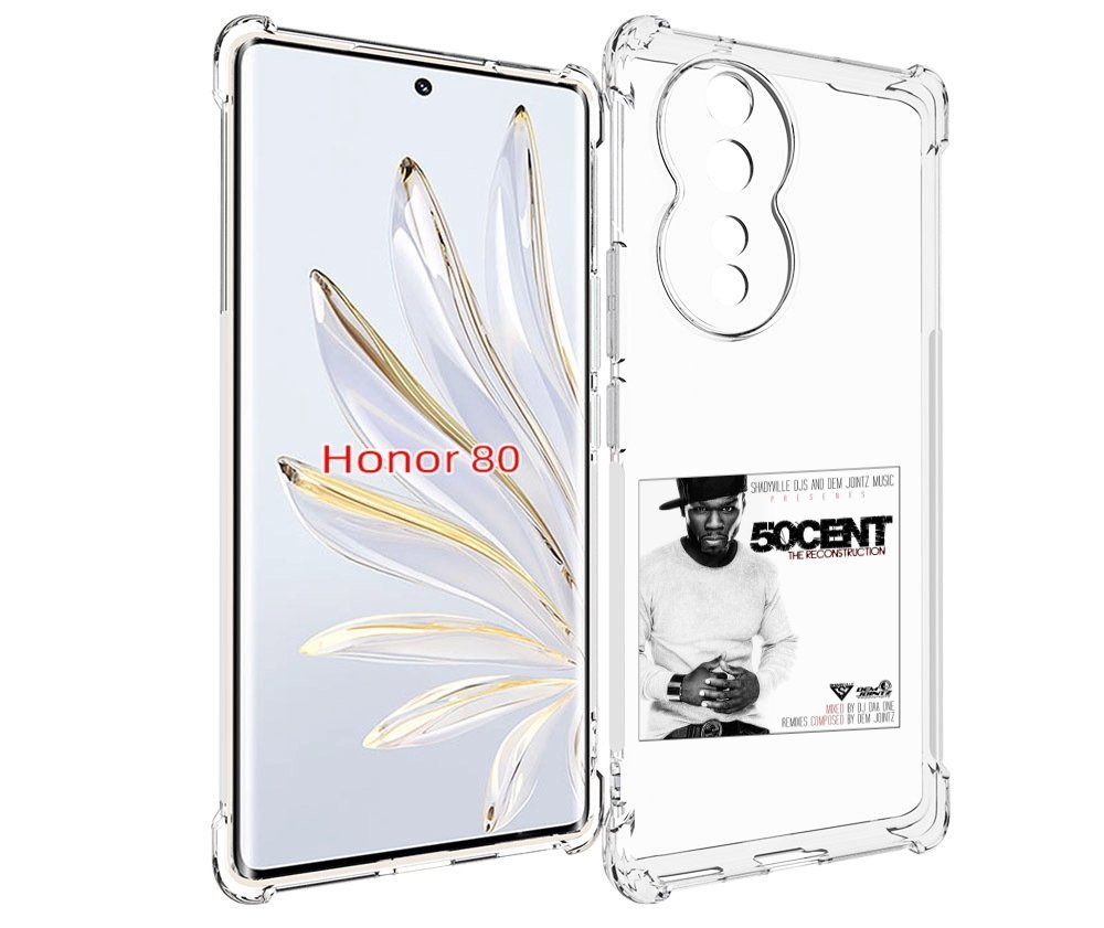 

Чехол MyPads 50 Cent - The Reconstruction для Honor 80, Прозрачный, Tocco