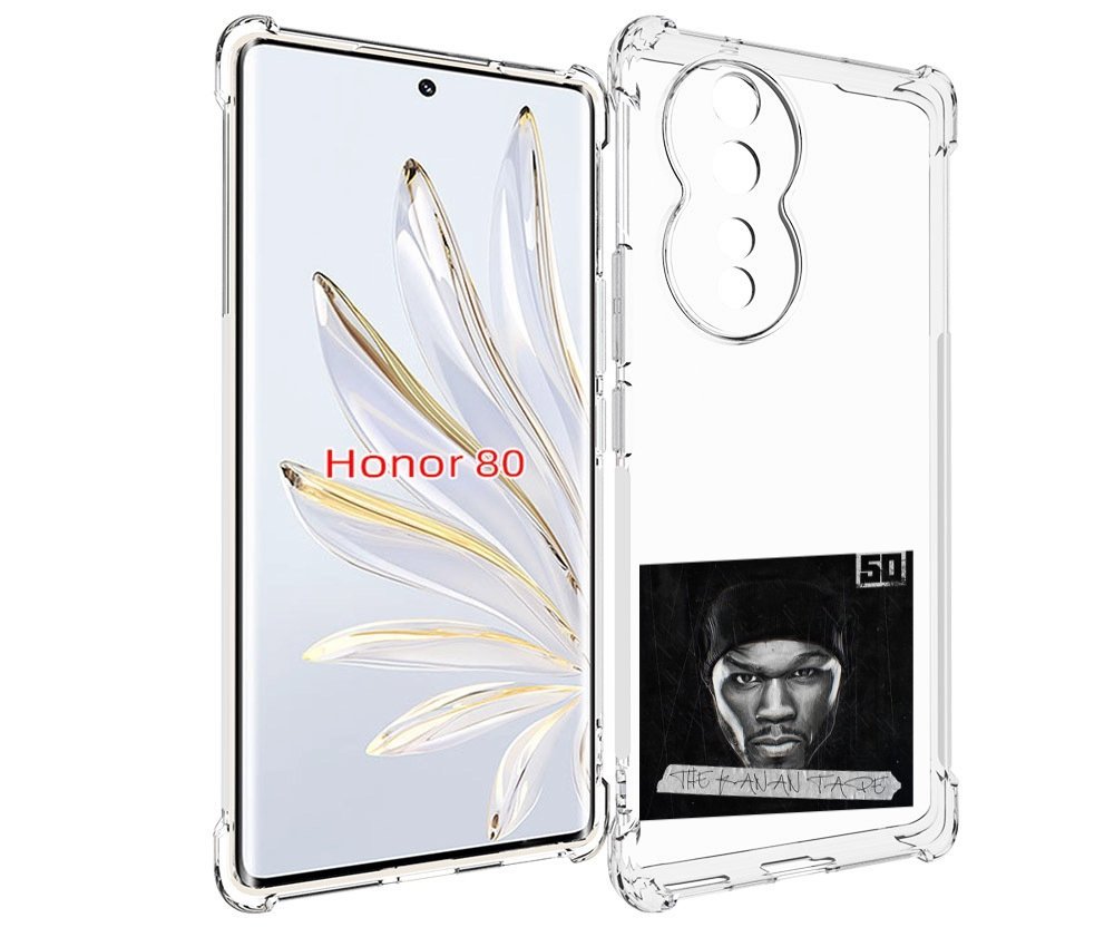 

Чехол MyPads 50 Cent - The Kanan Tape для Honor 80, Прозрачный, Tocco