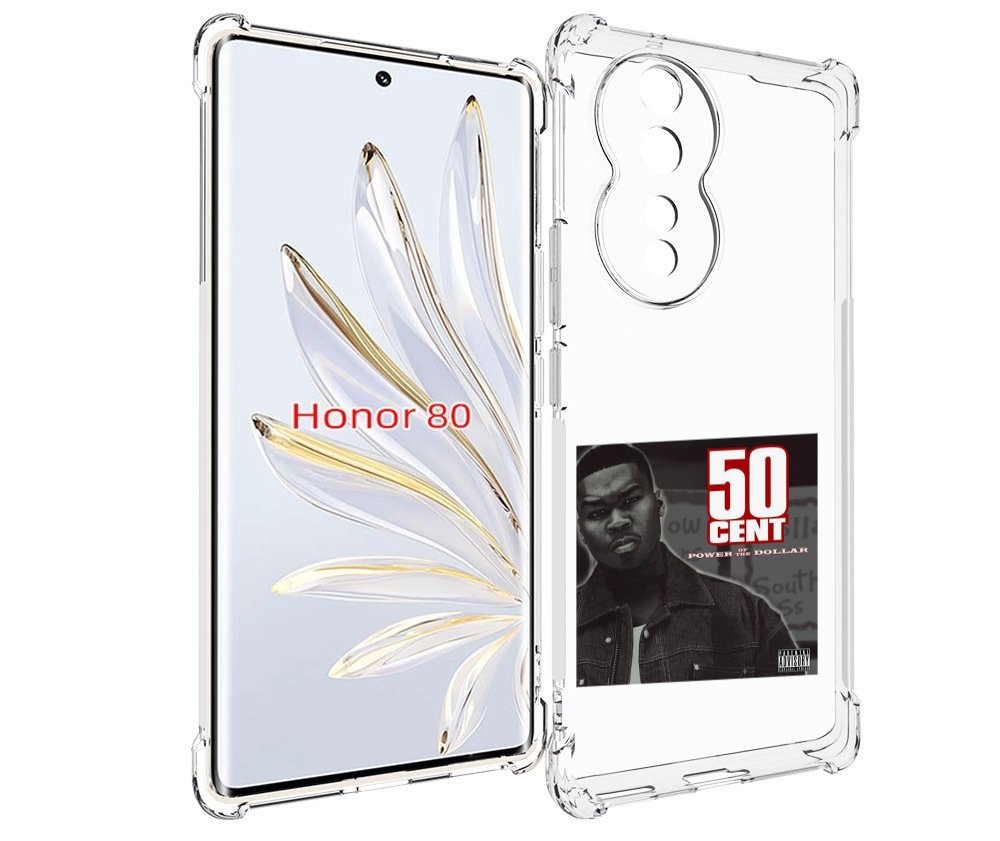 

Чехол MyPads 50 Cent - Power Of The Dollar для Honor 80, Прозрачный, Tocco