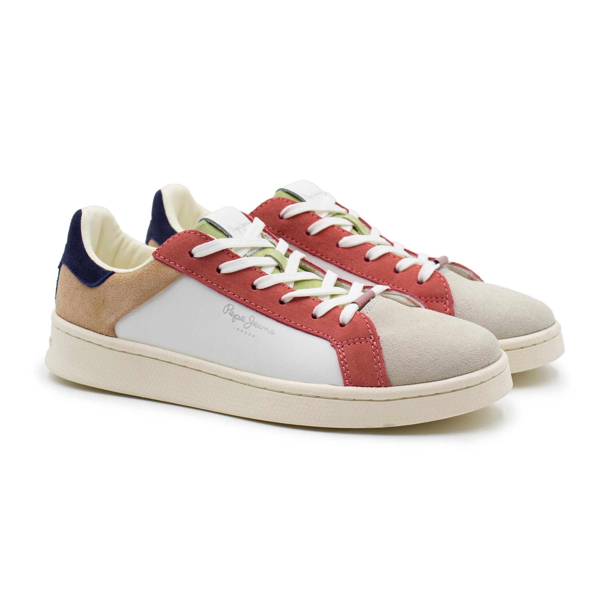 

Кеды женские Pepe Jeans London MILTON BASIC PLS31304 белые 39 EU, Белый, MILTON BASIC PLS31304