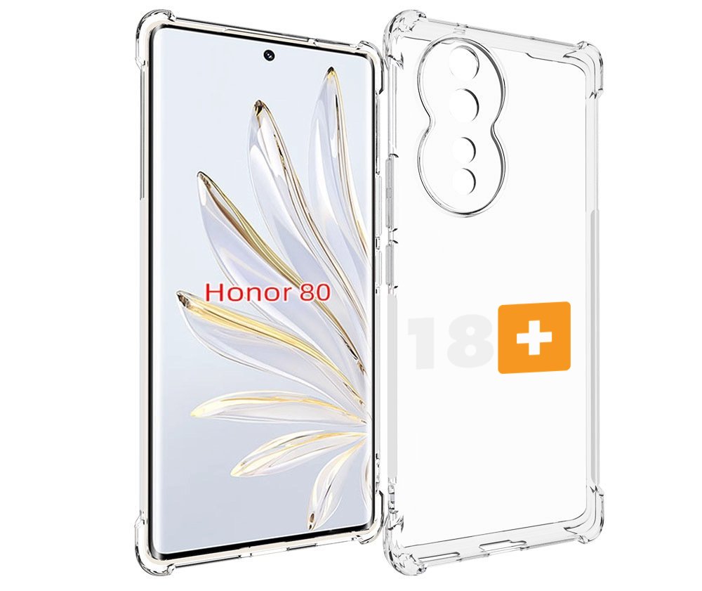 

Чехол MyPads 18+ для Honor 80, Прозрачный, Tocco