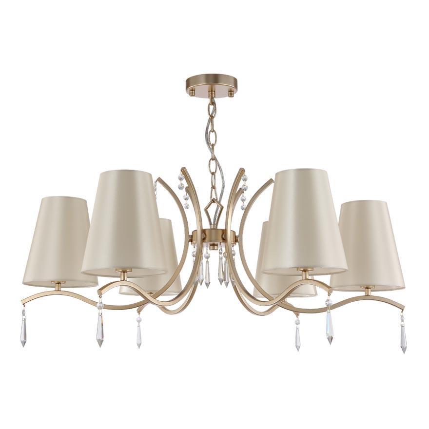 

Crystal Lux Подвесная люстра Renata SP6 Gold Crystal Lux