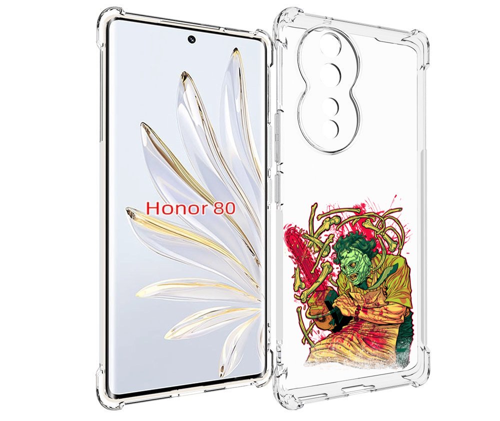 

Чехол MyPads яркий мясник для Honor 80, Прозрачный, Tocco