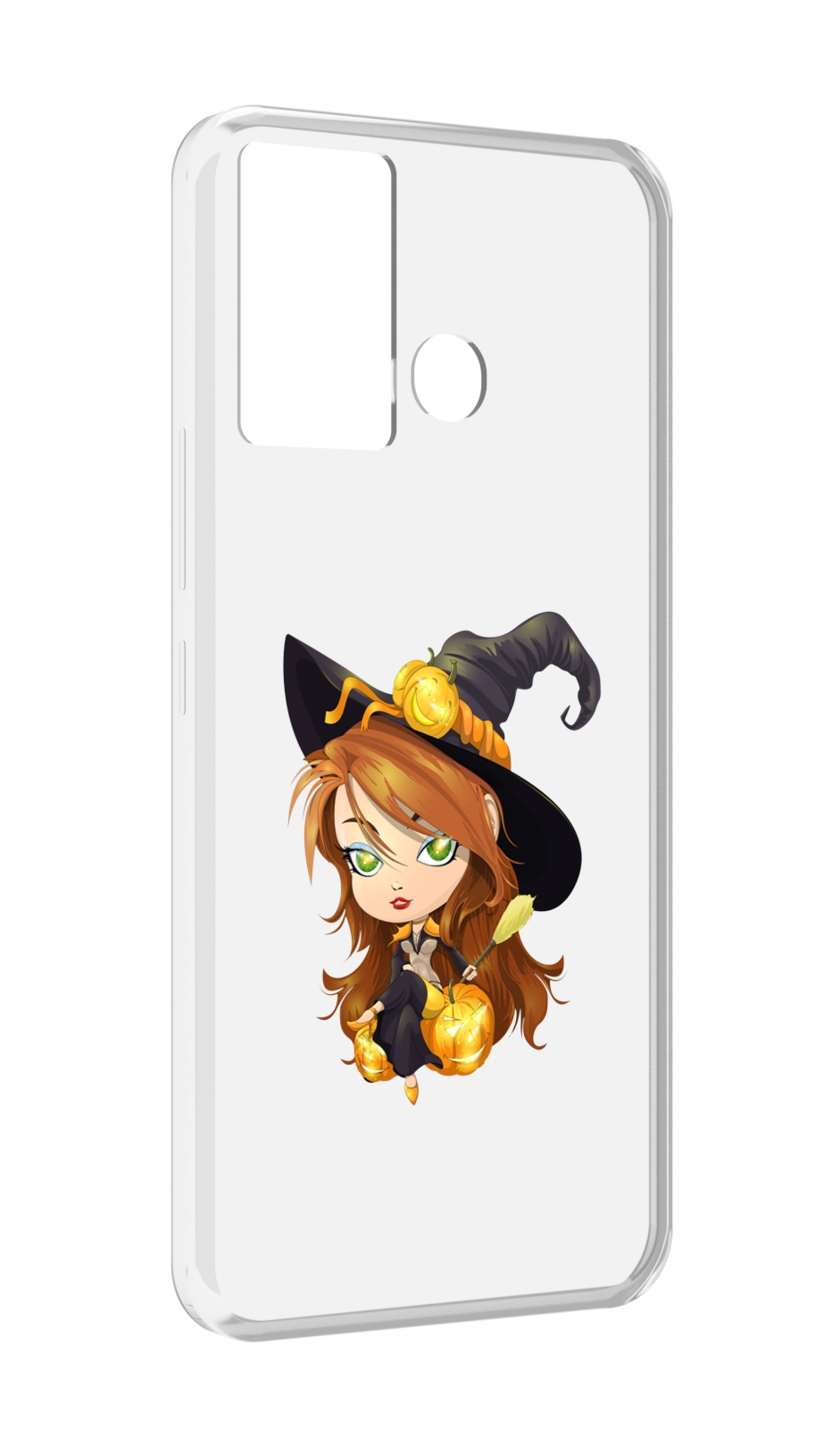 

Чехол MyPads Ведьмочка для Infinix Hot 12 Play, Прозрачный, Tocco