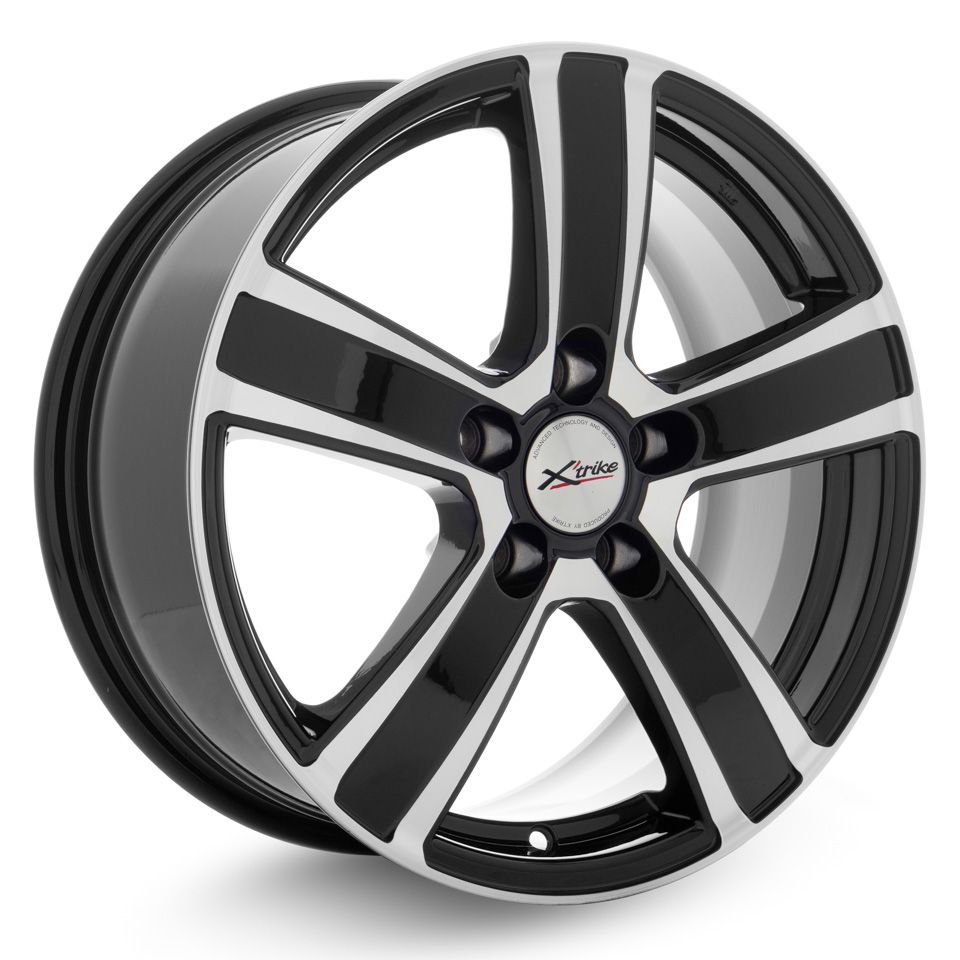 

Диск X'trike X-108 7x16 ET35 5x114.3 D67.1 BK/FP, арт. 14509AX, X-108