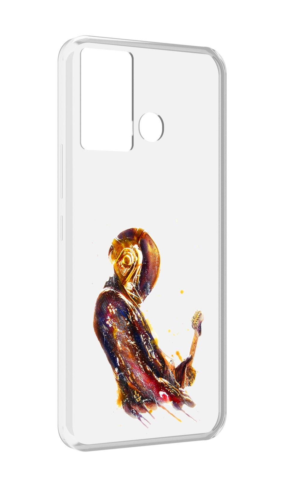 

Чехол MyPads космо-музыкант для Infinix Hot 12 Play, Прозрачный, Tocco