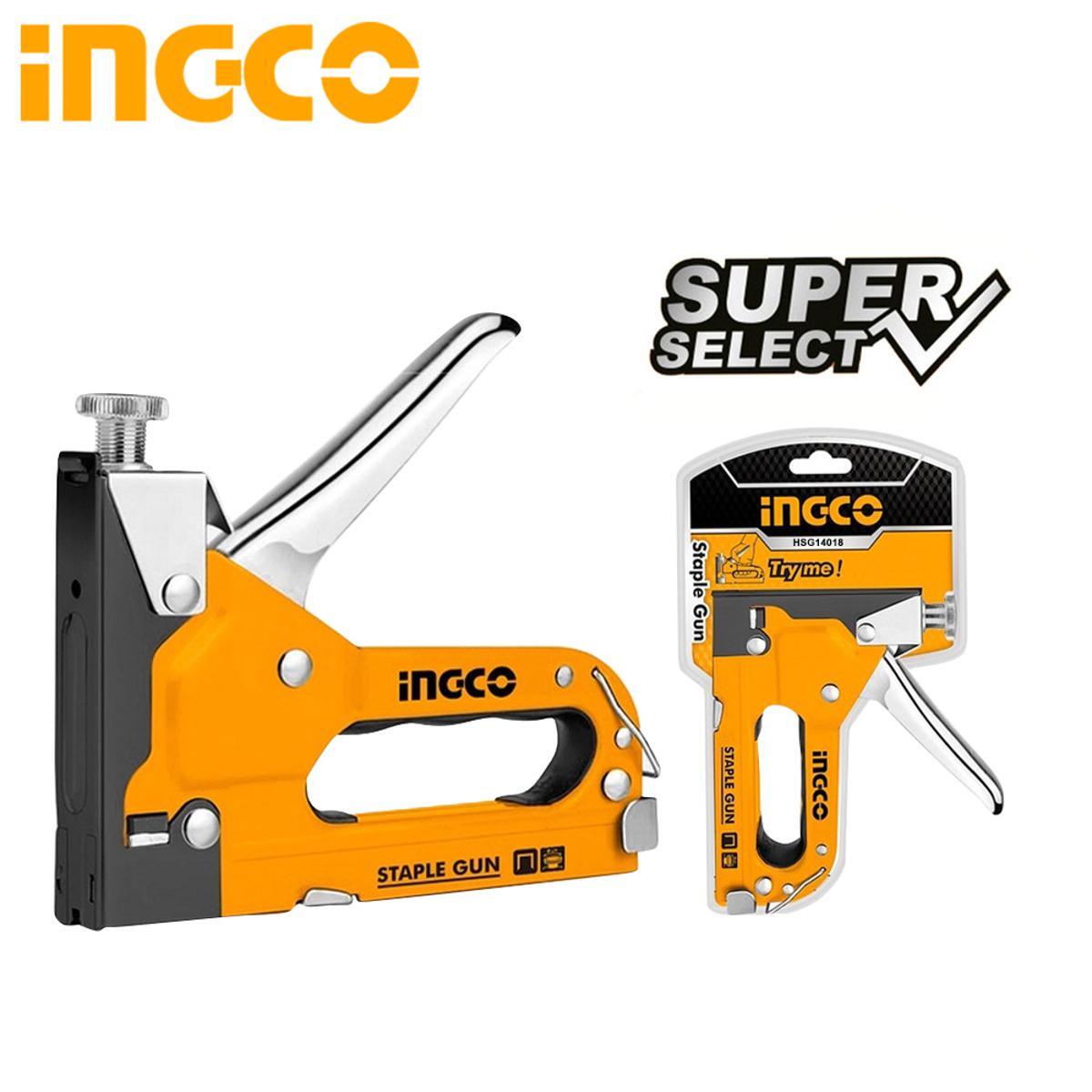 Степлер механический INGCO HSG14018 механический степлер ingco