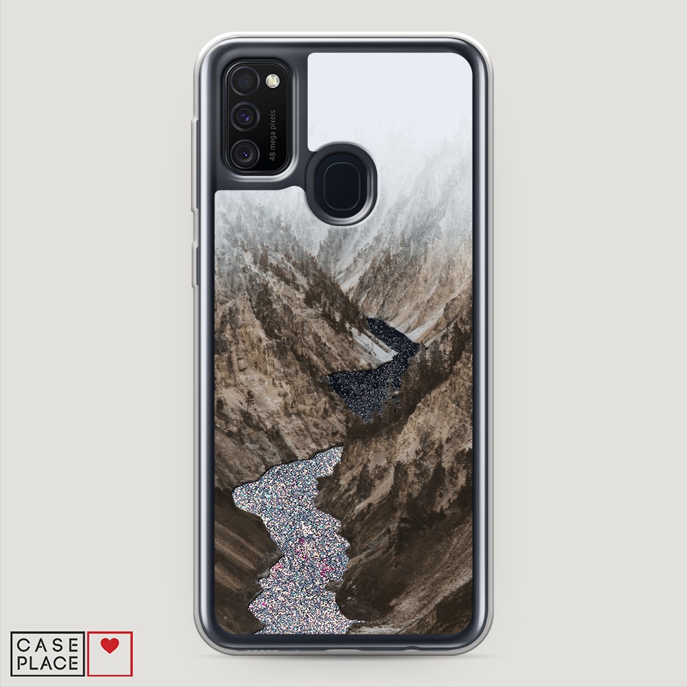 

Чехол Awog на Samsung Galaxy M21 "Горная река", Разноцветный, 29791-1