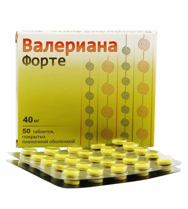 Купить Валериана Форте таблетки 40 мг 50 шт., Озон ООО, Россия