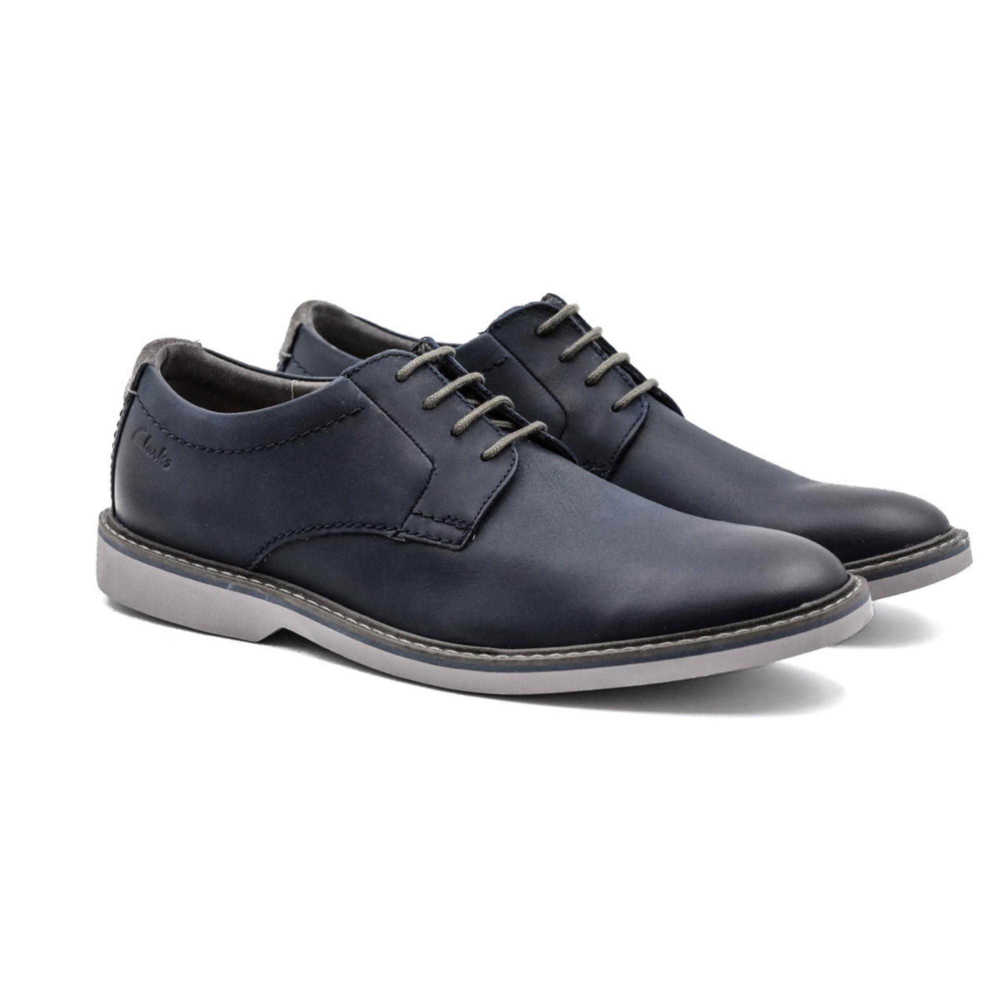 

Полуботинки мужские Clarks Atticus LTLace 26161158 синие 45 EU, Atticus LTLace 26161158