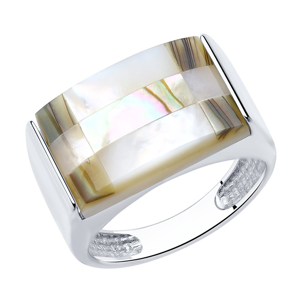 

Кольцо из серебра с перламутром р. 18 Diamant 94-310-00835-1, 94-310-00835-1