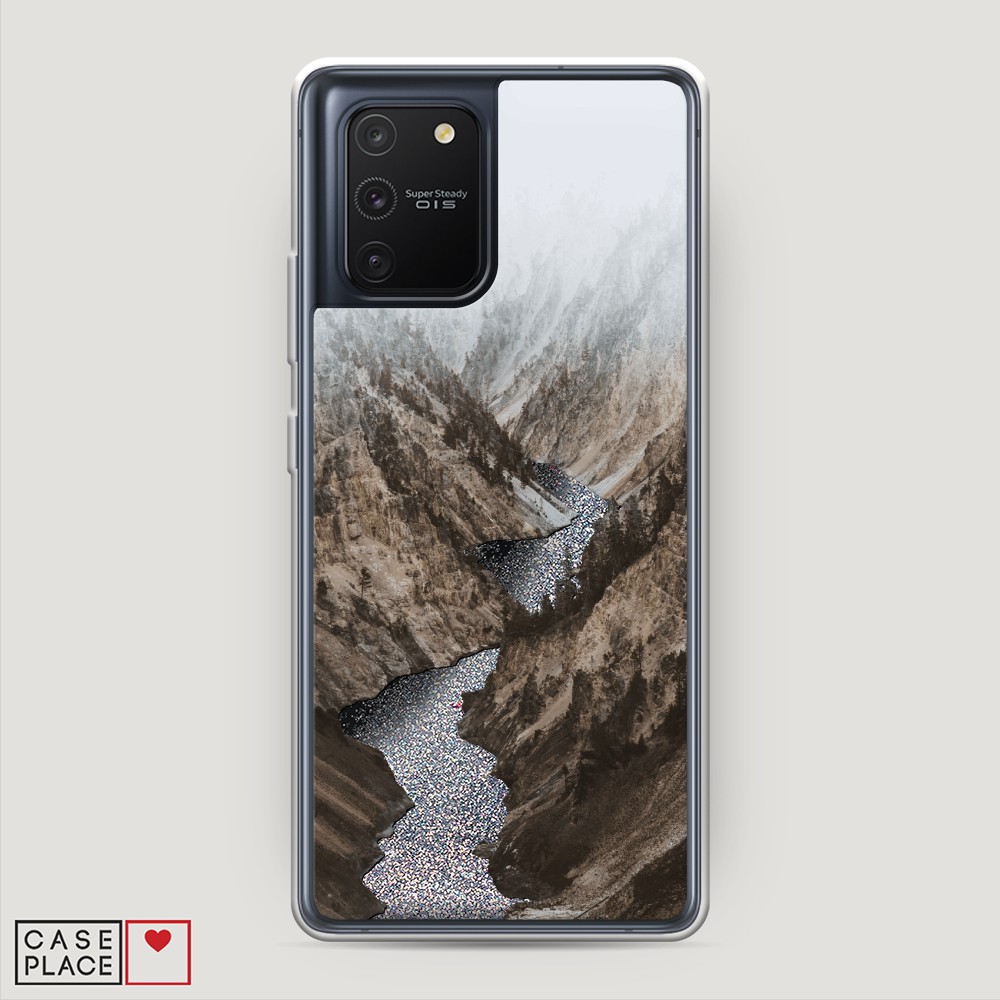 

Чехол Awog на Samsung Galaxy A91/S10 Lite "Горная река", Разноцветный, 29991-1