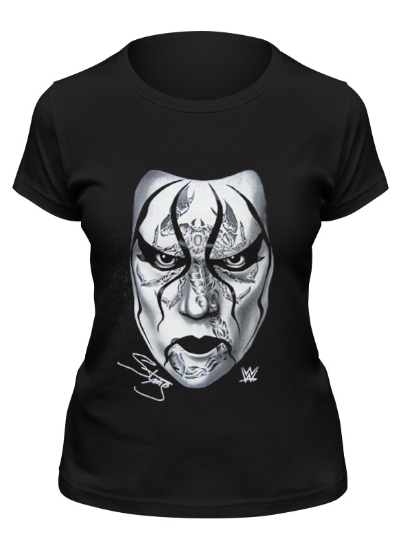 

Футболка женская Printio Wrestlemania черная 2XL, Черный, Wrestlemania