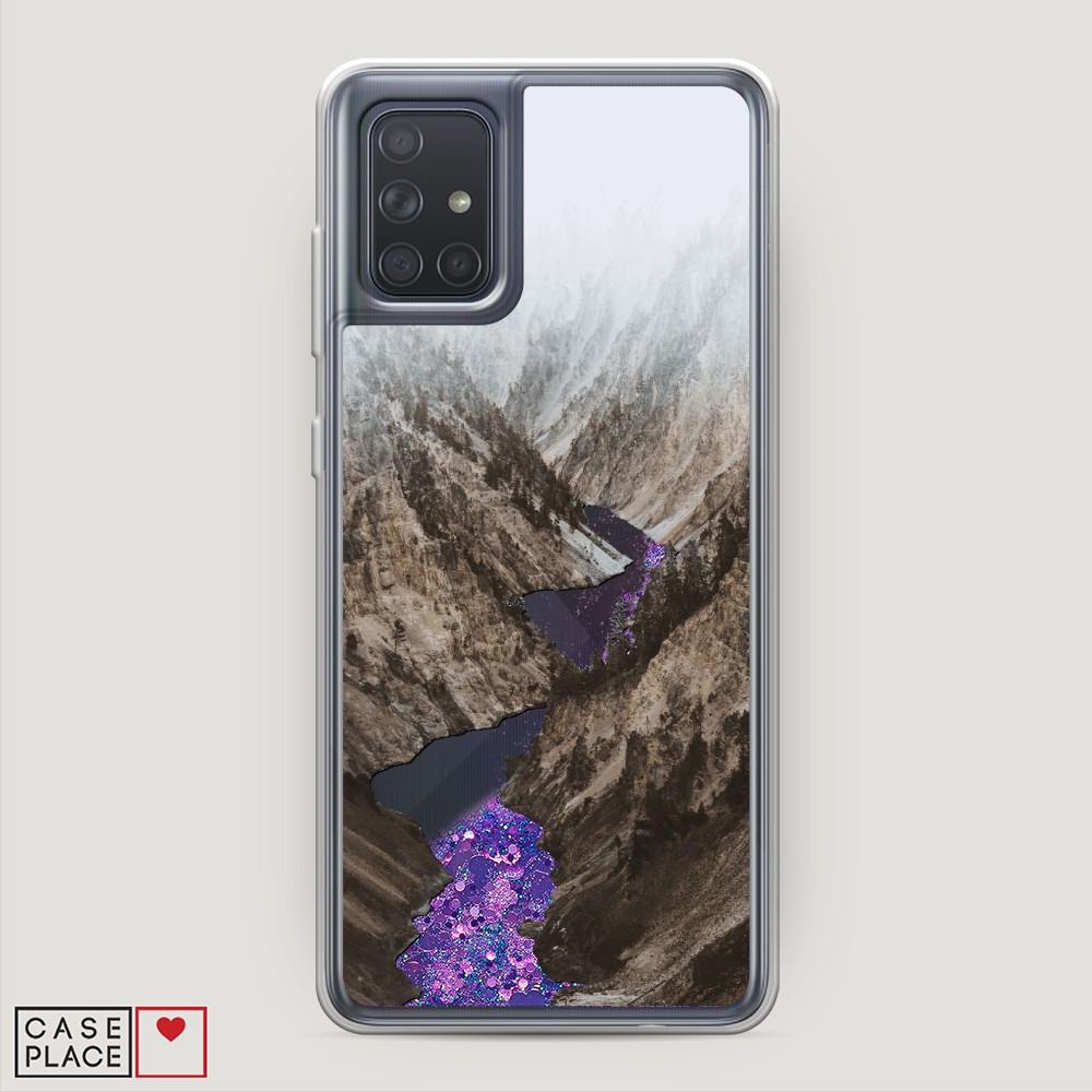 

Чехол Awog на Samsung Galaxy A71 4G "Горная река", Разноцветный, 29092-1