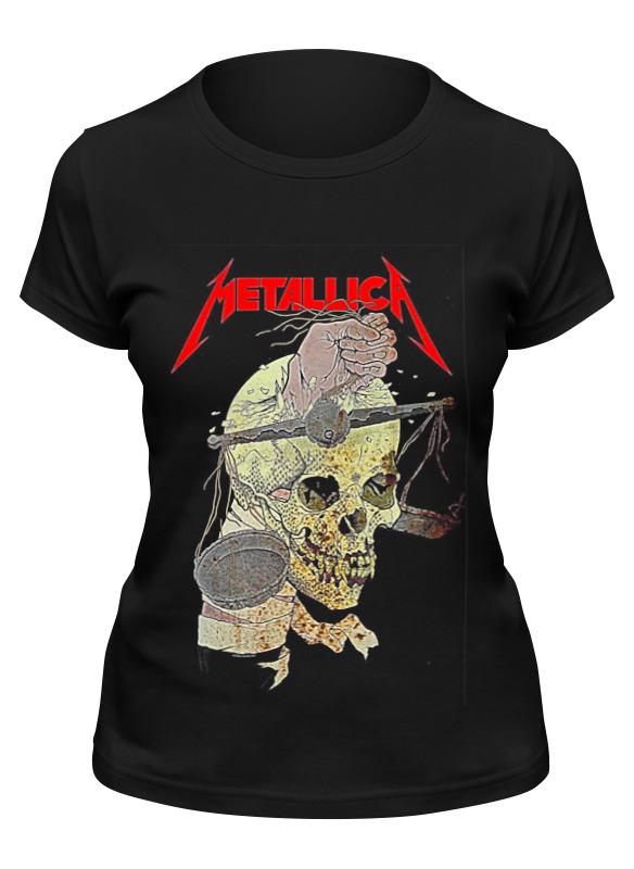 

Футболка мужская Printio Metallica черная 2XL, Черный, Metallica