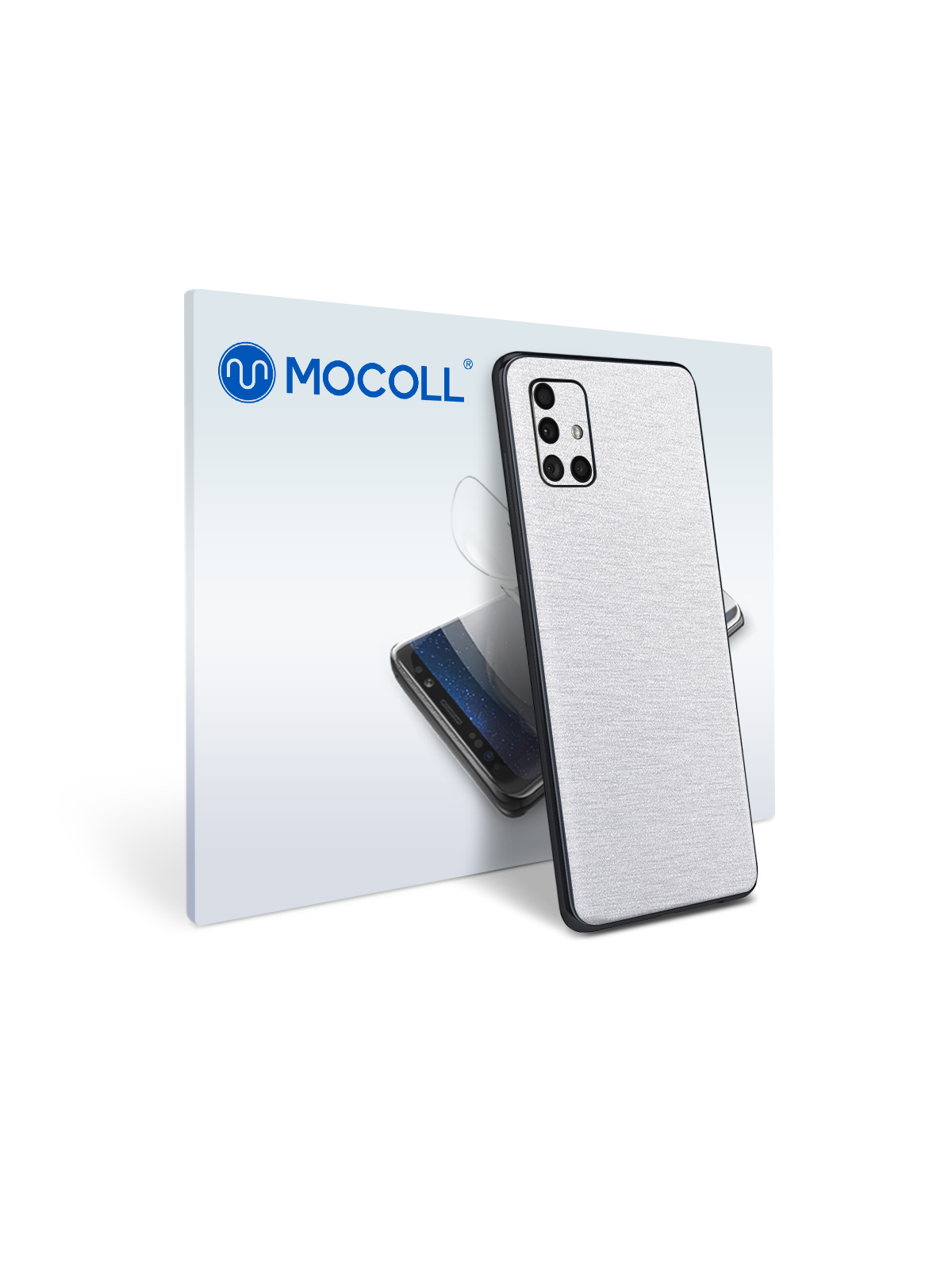 

Пленка защитная MOCOLL для задней панели Samsung Galaxy M32 Кошачий глаз Черный