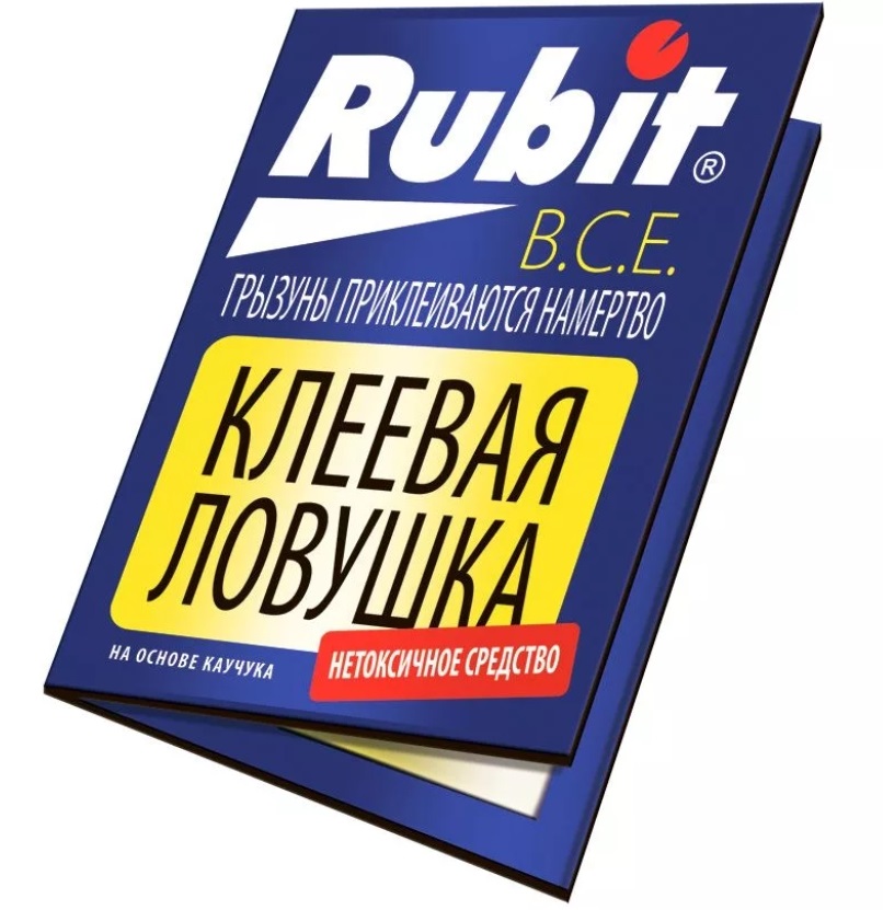 

Клеевая ловушка от крыс и мышей Rubit