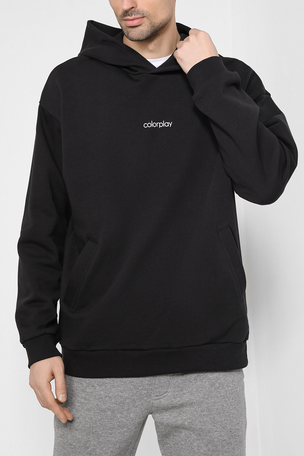 

Толстовка мужская COLORPLAY CP220811241-001 черная 2XL, Черный, CP220811241-001