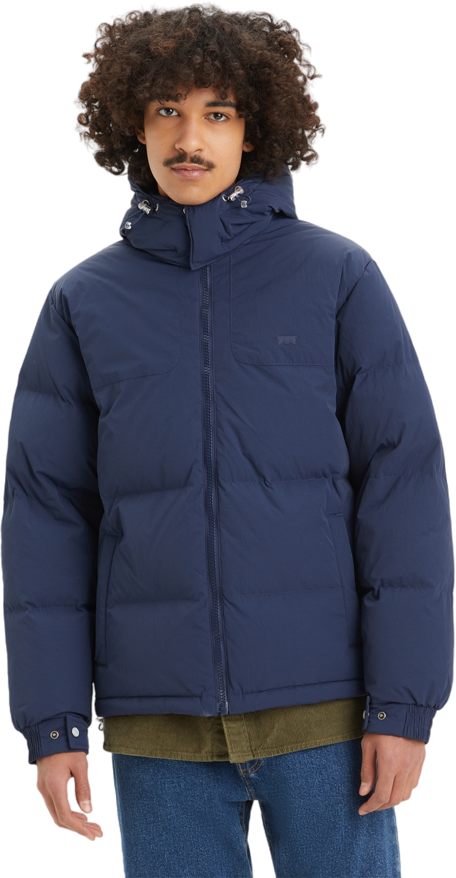 Пуховик мужской Levi's ROCKRIDGE SHORT PUFFER синий XS