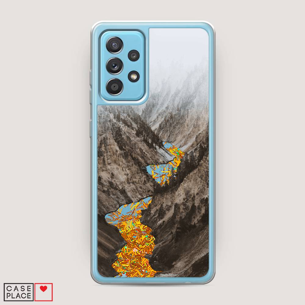 

Чехол Awog на Samsung Galaxy A52s / Самсунг A52s "Горная река", Разноцветный, 2106590-1