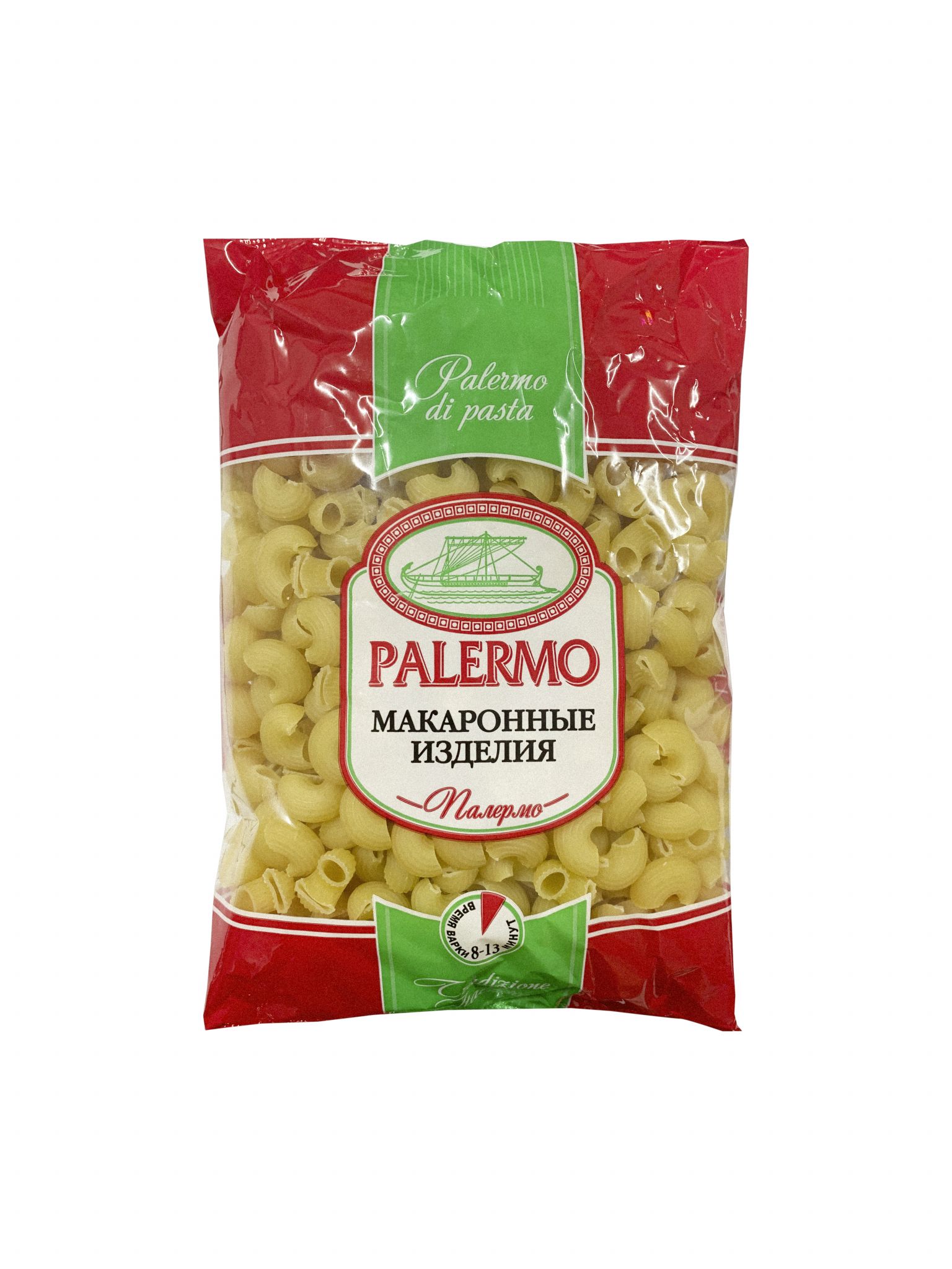 

Макароны Palermo Улитки 450гр, П450