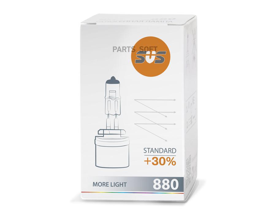 

Лампа 12v H27 27w +30% Pg13 Svs Standard 1 Шт. Картон 0200001000 SVS арт. 0200001000