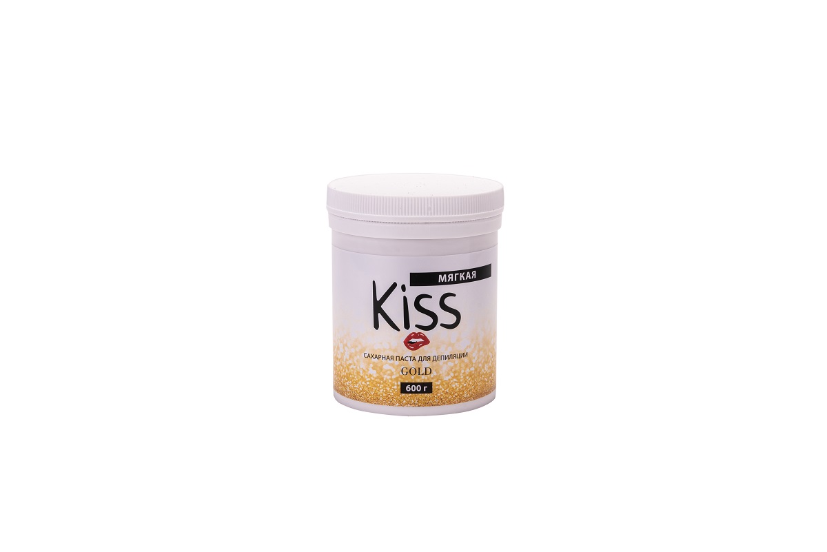 фото Сахарная паста для депиляции kiss gold мягкая 600 г