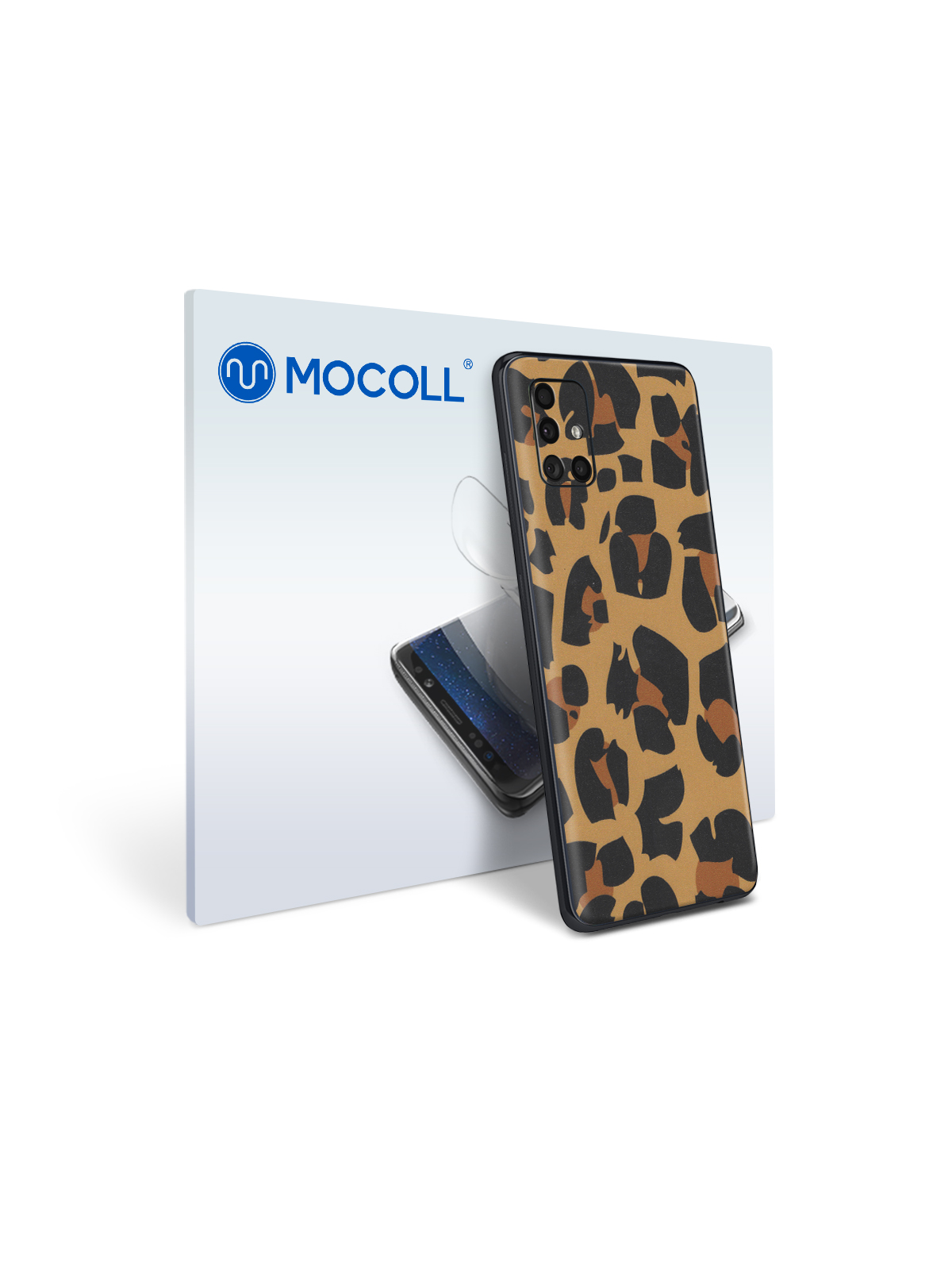 

Пленка защитная MOCOLL для задней панели Samsung Galaxy A22 Хаки Черный