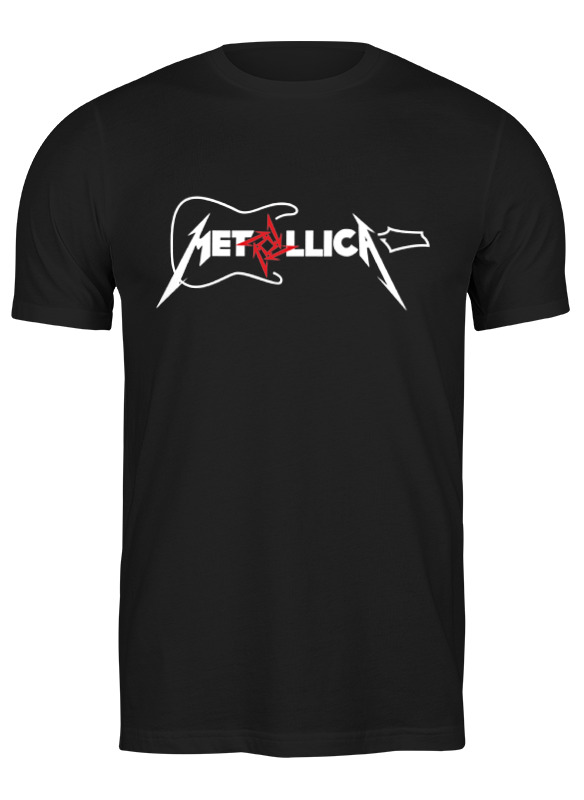 

Футболка мужская Printio Metallica черная 3XL, Черный, Metallica