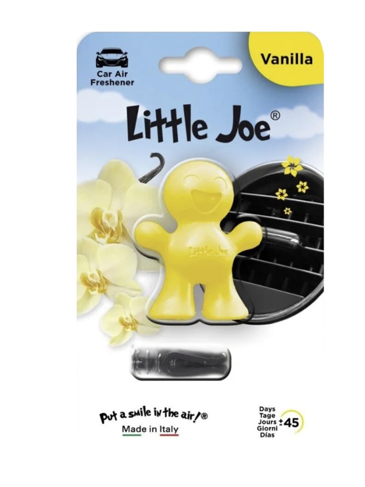 Автомобильный ароматизатор Little Joe в дефлектор vanilla (ваниль yellow)