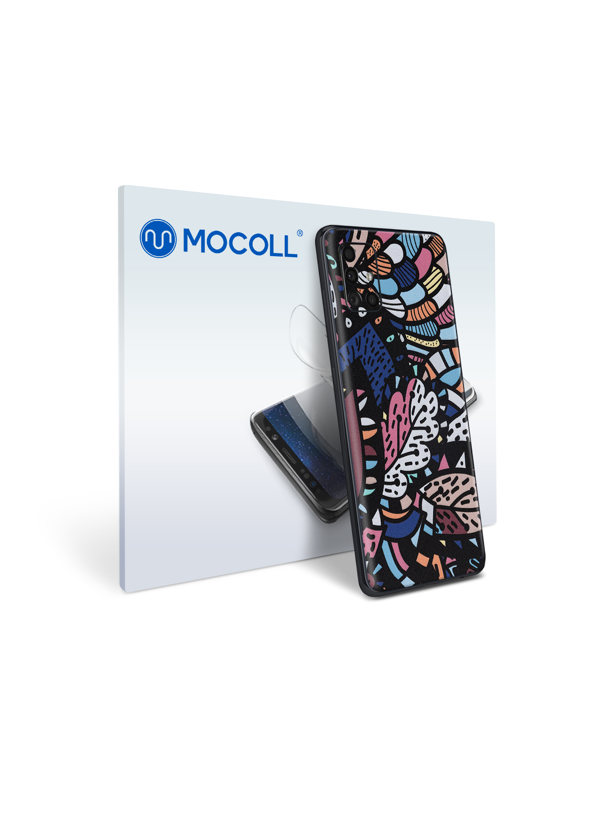 

Пленка защитная MOCOLL для задней панели Samsung Galaxy A32 Богемный узор Пальметта