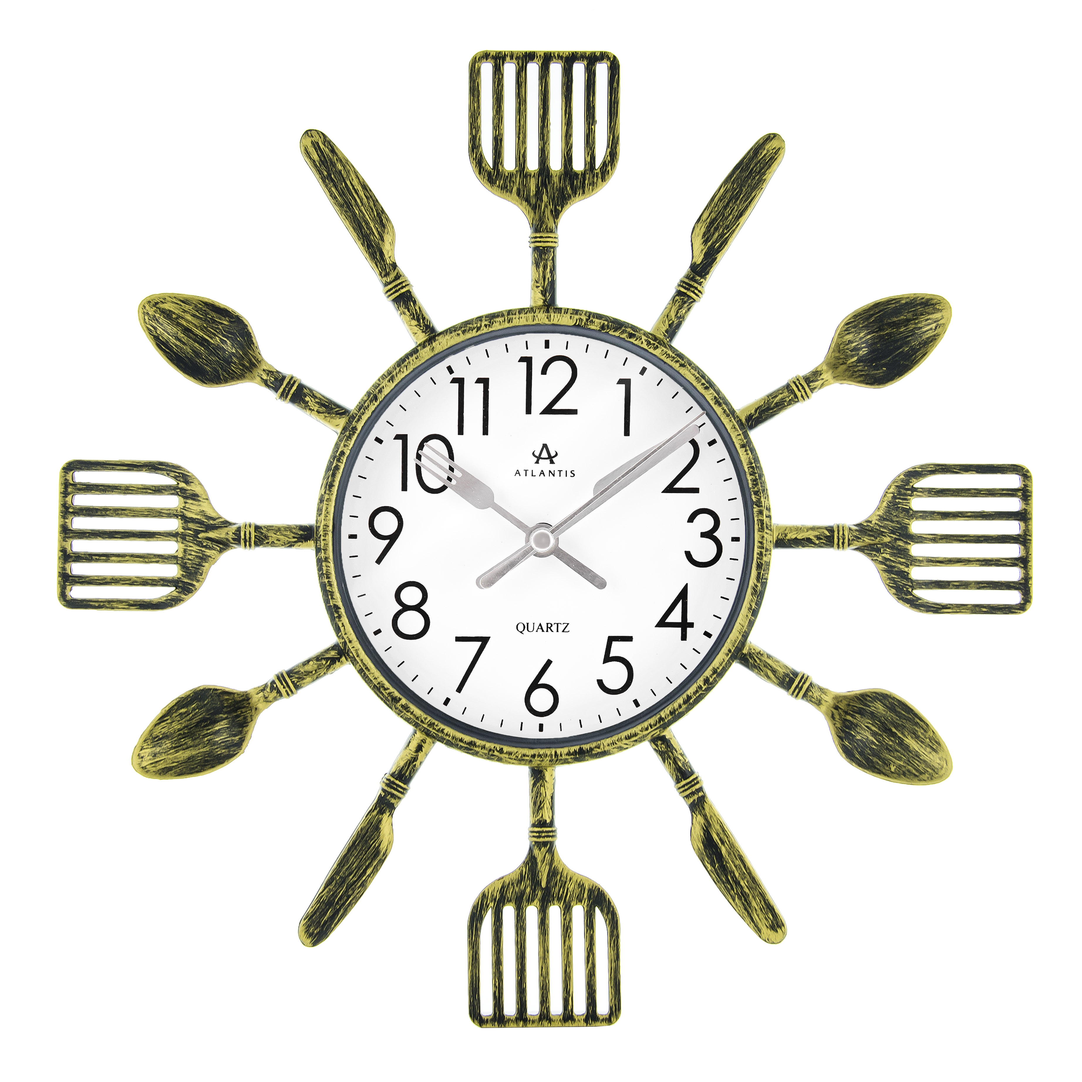 

Интерьерные часы Atlantis TIME 105A antique gold, 105A